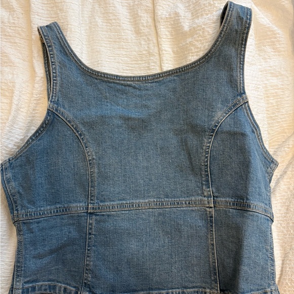 Cotton On Tops - Cotton On Light Blue Denim Tank